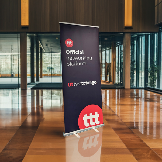 Roll Up Banner, smooth vinyl.