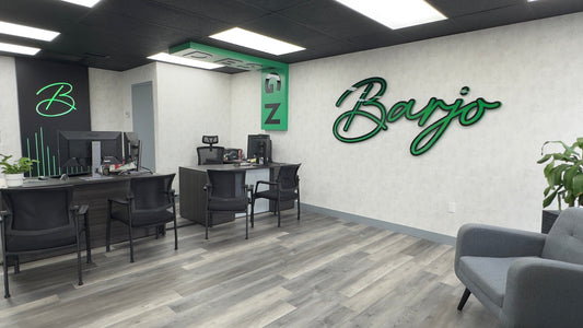 The Barjo Printing & Signs shop in Miami