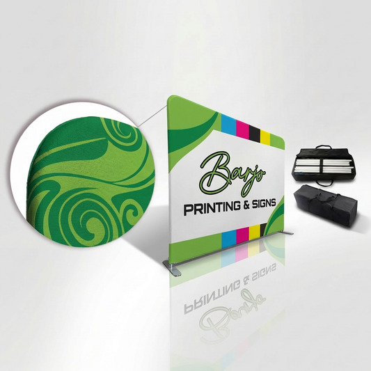 10x8 ft EuroFit Fabric Tube Display