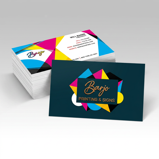 Raised Spot UV Business Cards
