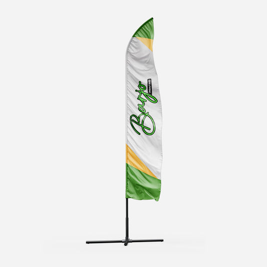 Single and Double Sided Feather Flags