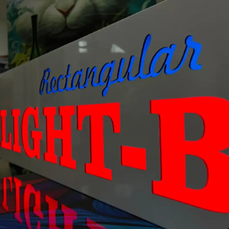 Double Layered Lightbox - Barjo Printing & Signs