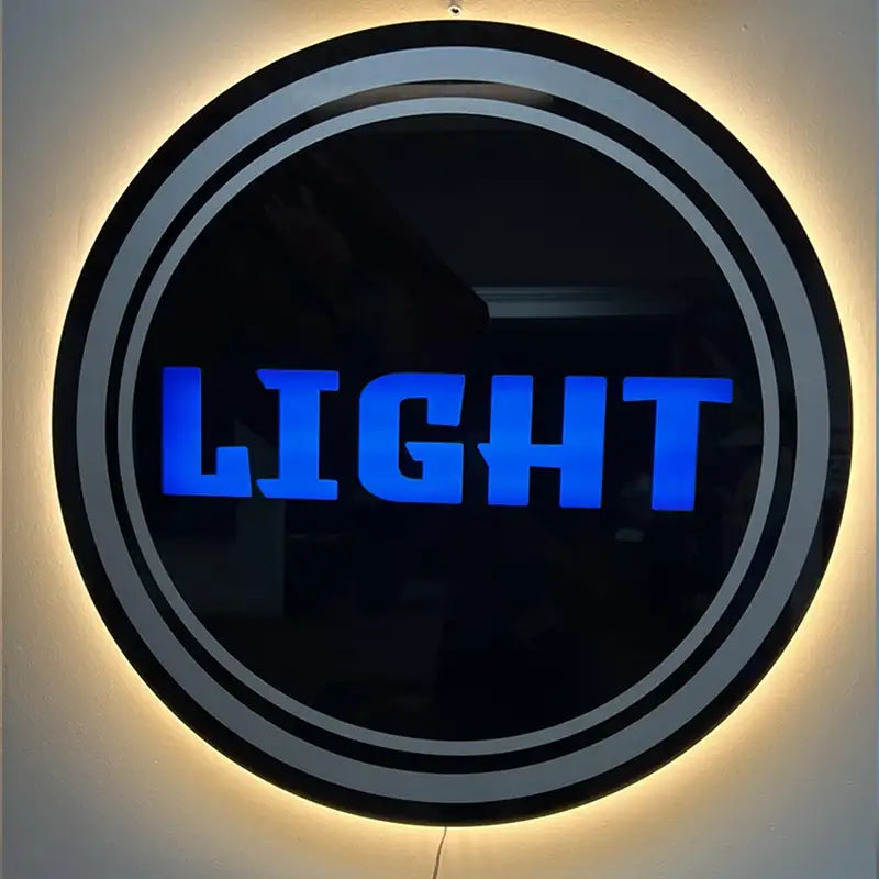 Double Layered Lightbox with Halo - Barjo Printing & Signs