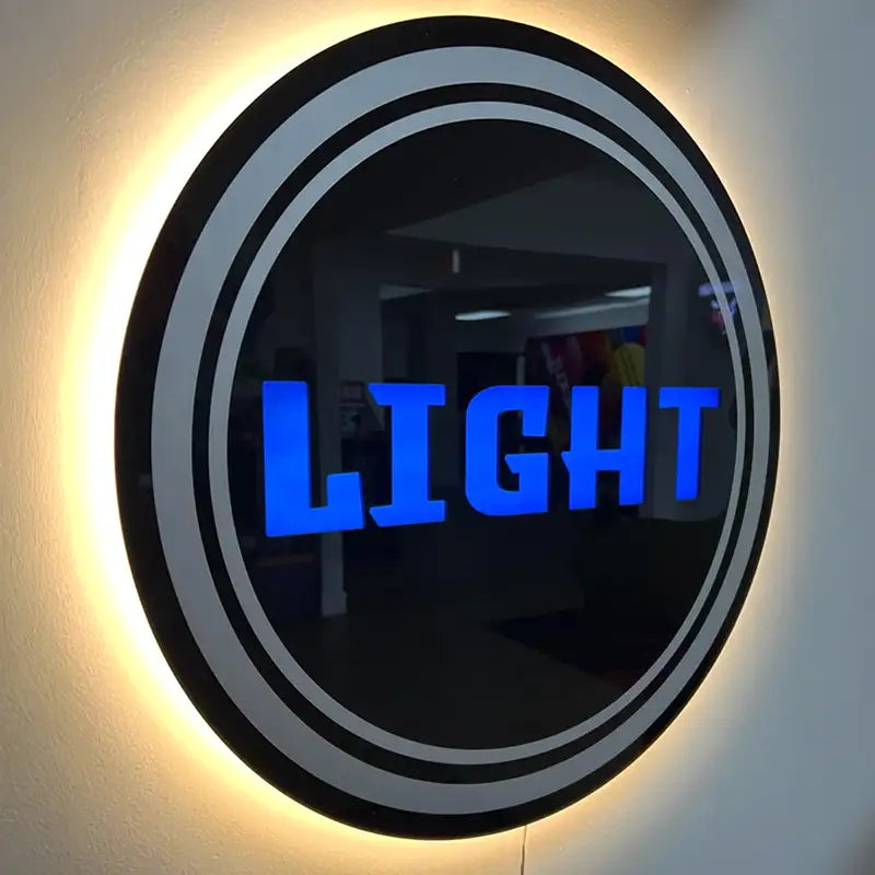 Double Layered Lightbox with Halo - Barjo Printing & Signs