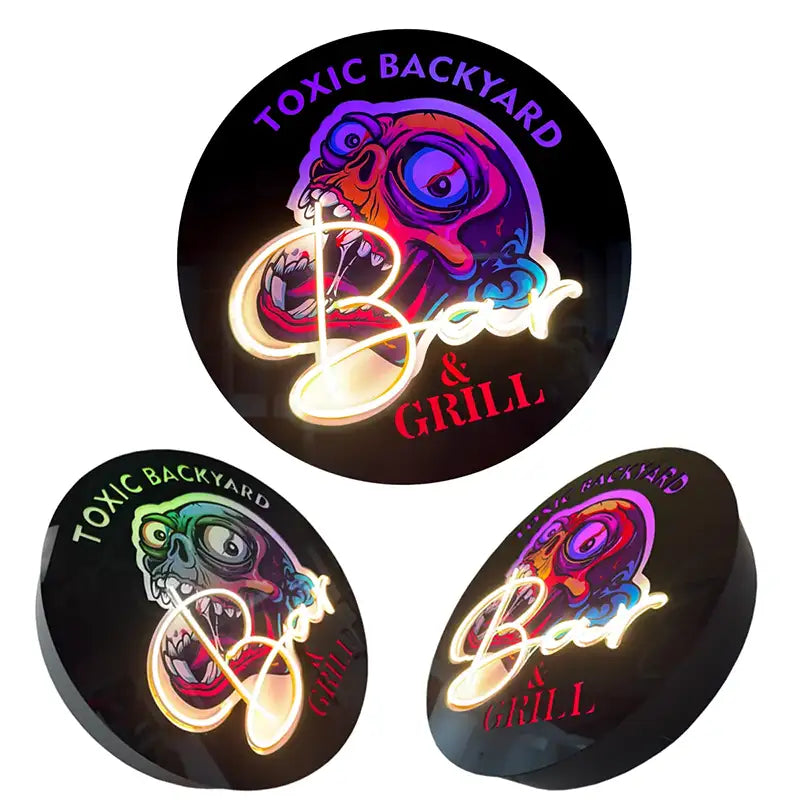 Double Layered Lightbox with Neon - Barjo Printing & Signs