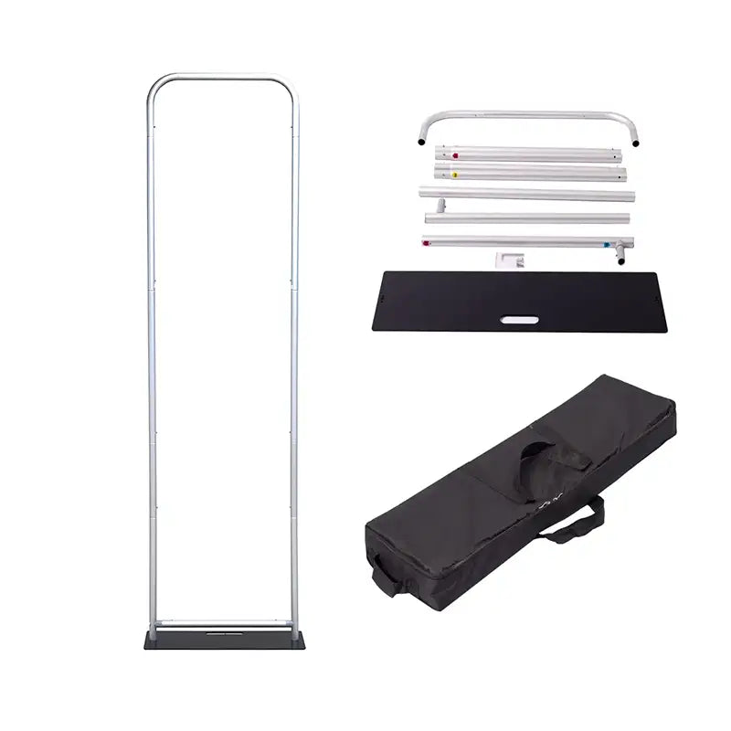 Expositor de tela tensada EuroFit de 2 pies (24" x 90")