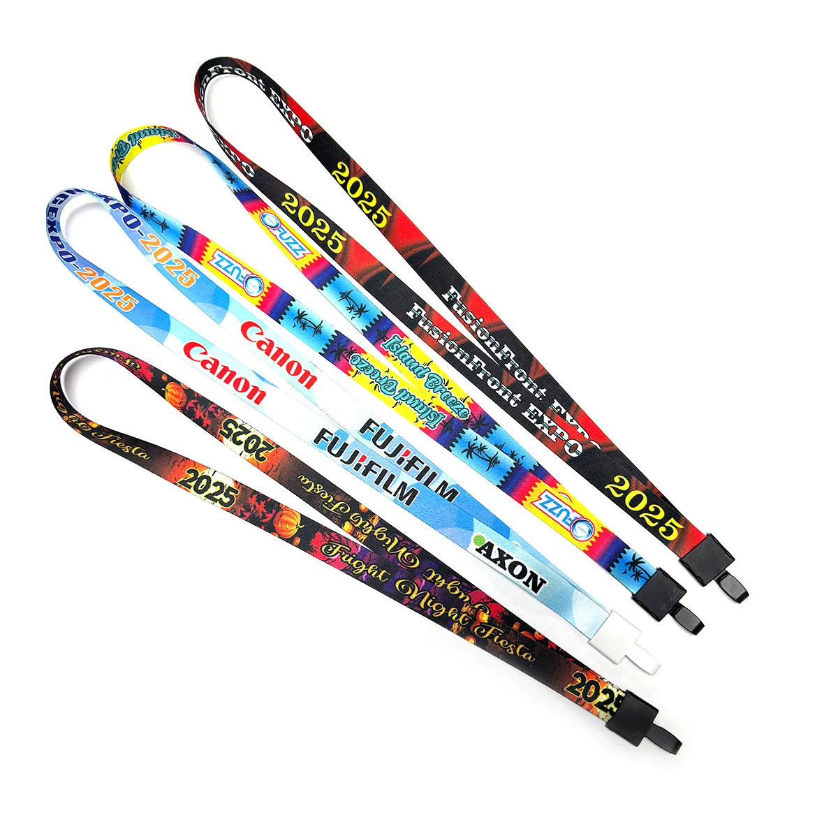 Full Color Lanyards with Plastic Hook - Barjo Printing & Signs