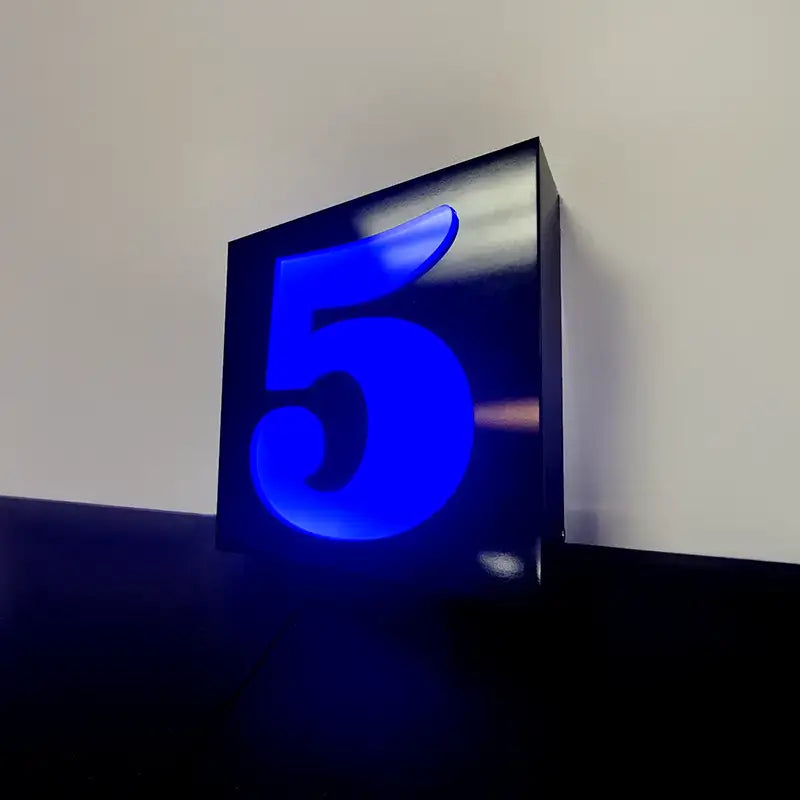 Lightbox with Raised Logo - Barjo Printing & Signs
