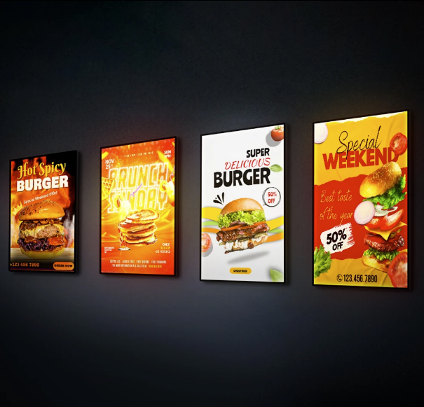 Super Slim Wall Lightbox - Barjo Printing & Signs