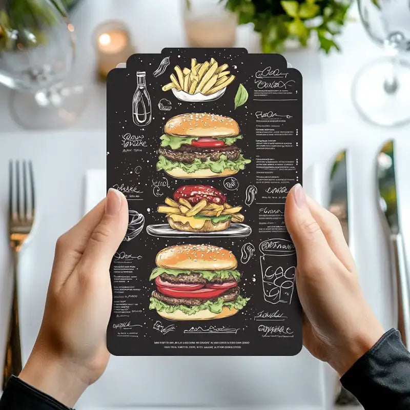 Polystyrene Menu Boards - Barjo Printing & Signs