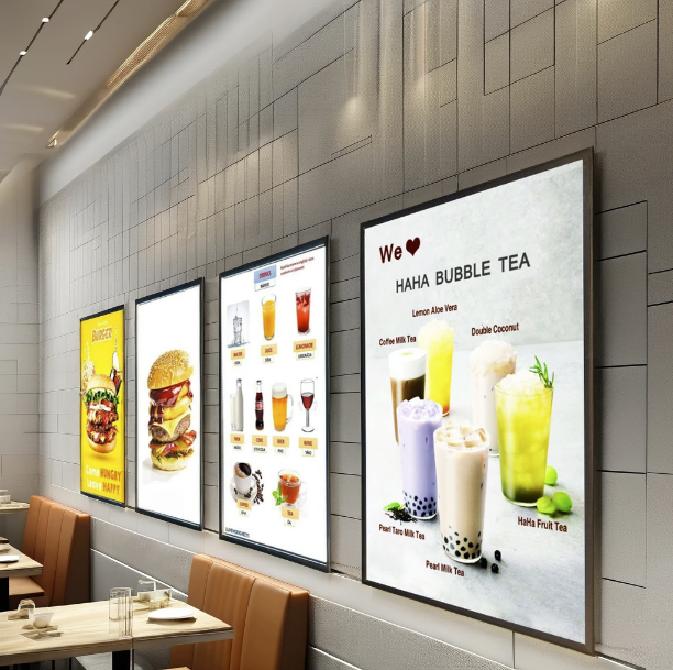Super Slim Wall Lightbox - Barjo Printing & Signs