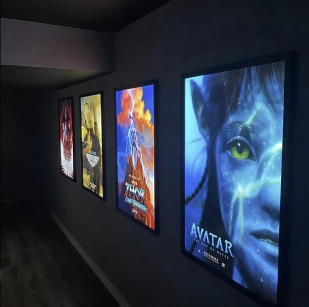 Super Slim Wall Lightbox - Barjo Printing & Signs