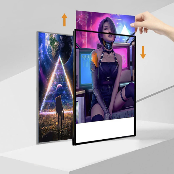 Super Slim Double Sided Lightbox - Barjo Printing & Signs