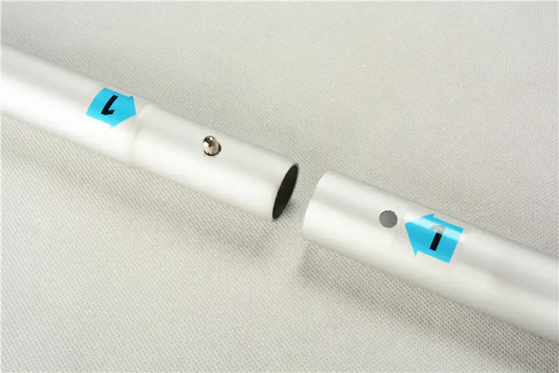 Base tubular con banner de tela EuroFit de 8x8 pies