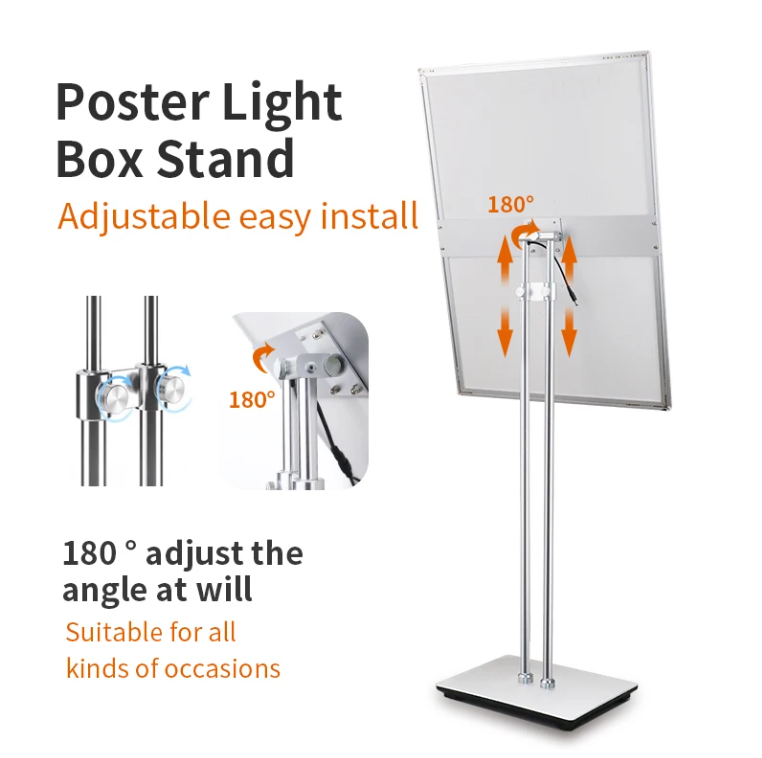 Super Slim Display Stand Lightbox - Barjo Printing & Signs