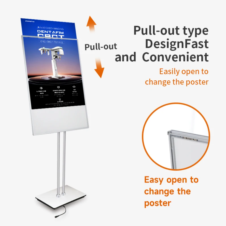 Super Slim Display Stand Lightbox - Barjo Printing & Signs