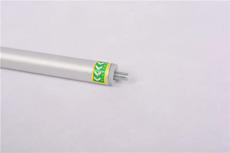 Base tubular con banner de tela EuroFit de 8x8 pies