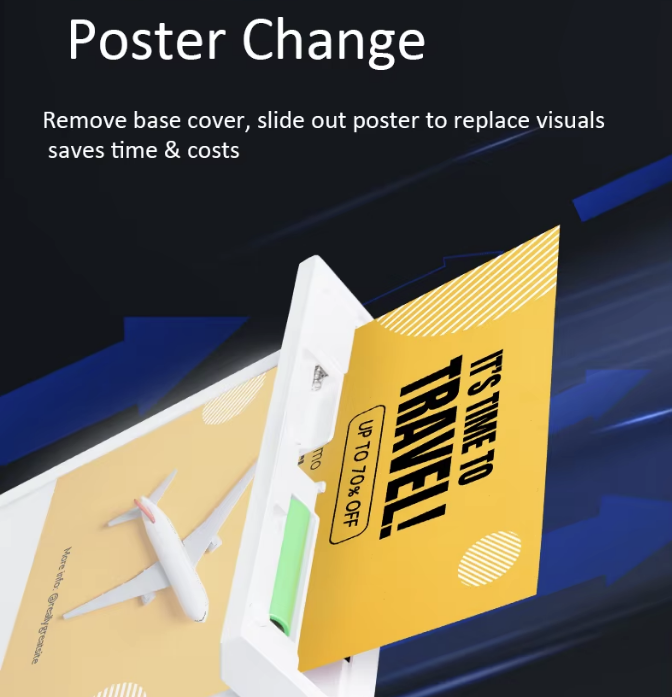 Tabletop Desktop LED Lightbox - Barjo Printing & Signs