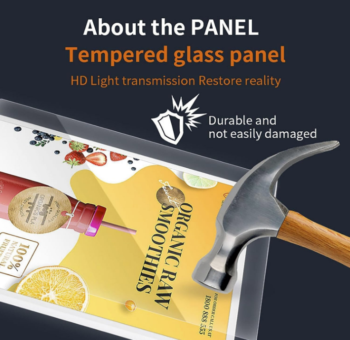 Tabletop Desktop LED Lightbox - Barjo Printing & Signs
