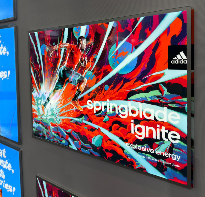 Super Slim Wall Lightbox - Barjo Printing & Signs
